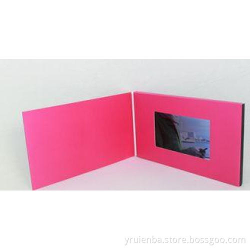 4G memory lcd video mailer for Holidays / Valentine's day /